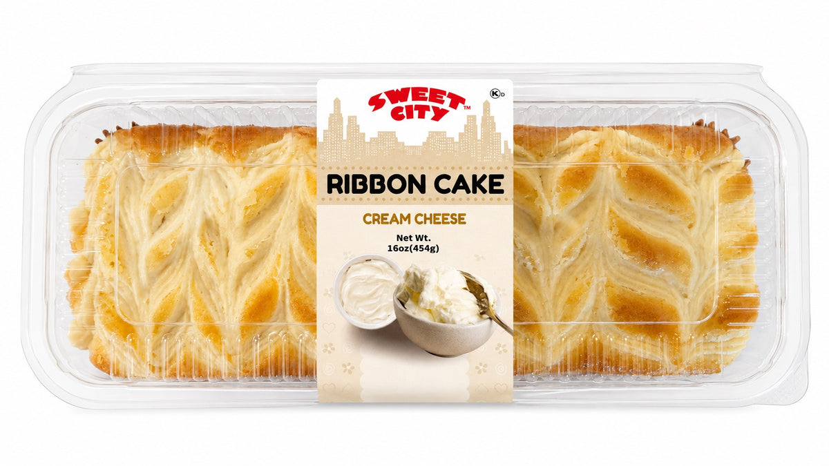 Ribbon Cake, Cream Cheese – Green Lane